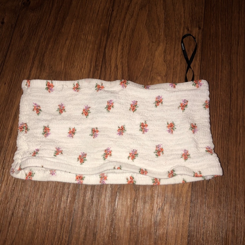 Bandeau crop top